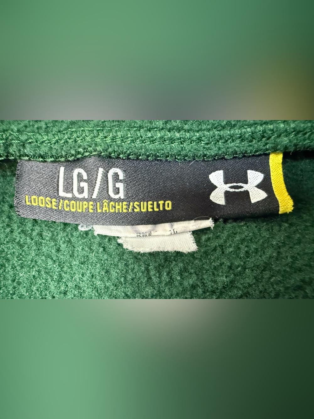 Under Armour Notre Dame Fighting Irish Football Sweatshirt Green Men’s Size L – - Picture 6 of 15